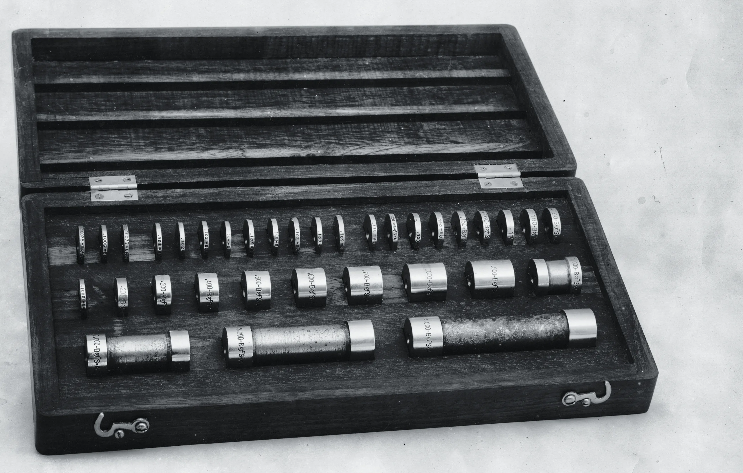 Hoke precision gauge blocks in their case — NIST