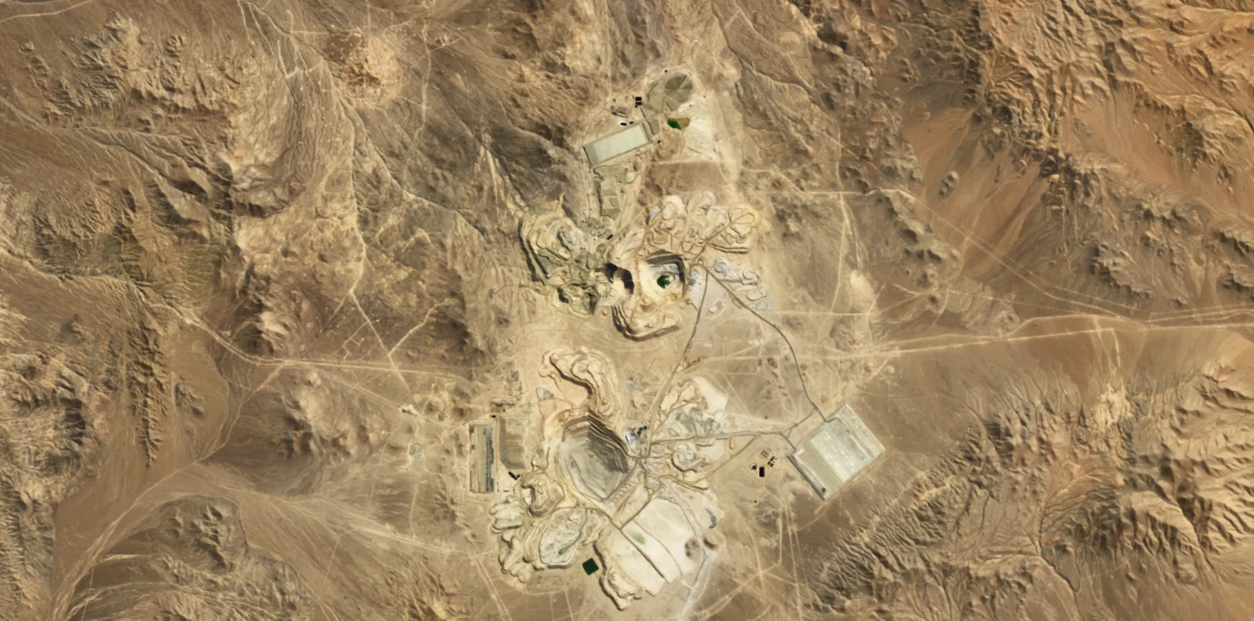 Escondida mine, Chile, 2010 — NASA
