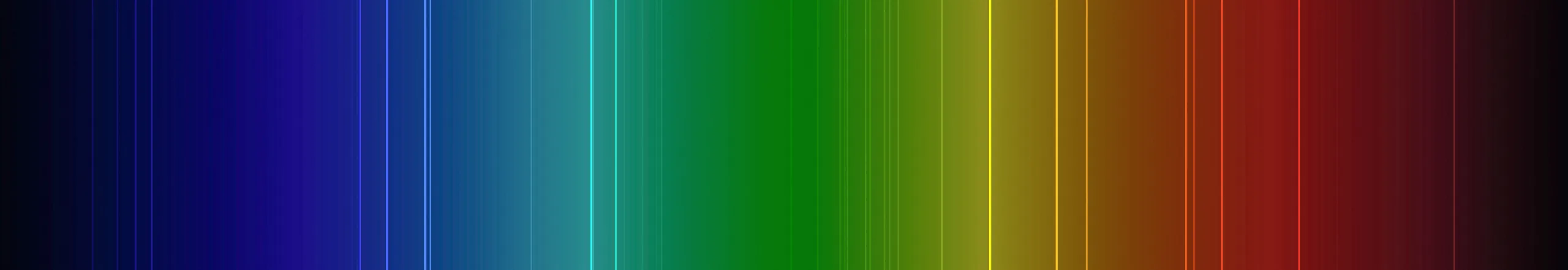Visible emission spectrum of germanium