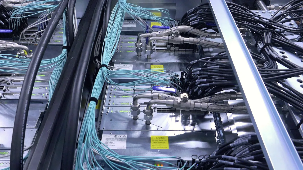 Interconnect cabling, NASA Advanced Supercomputing
