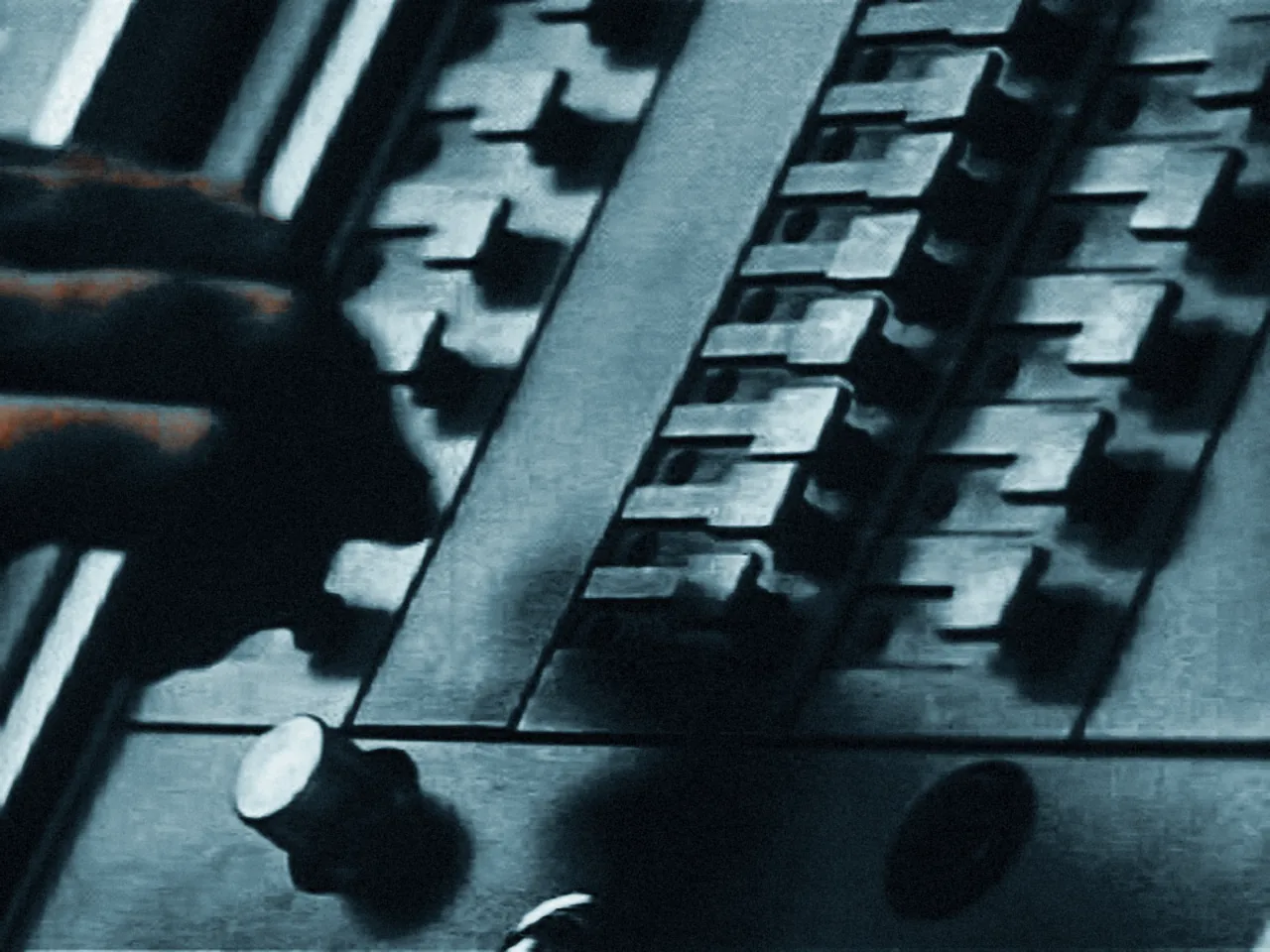 Console switches — On Guard! (1956)