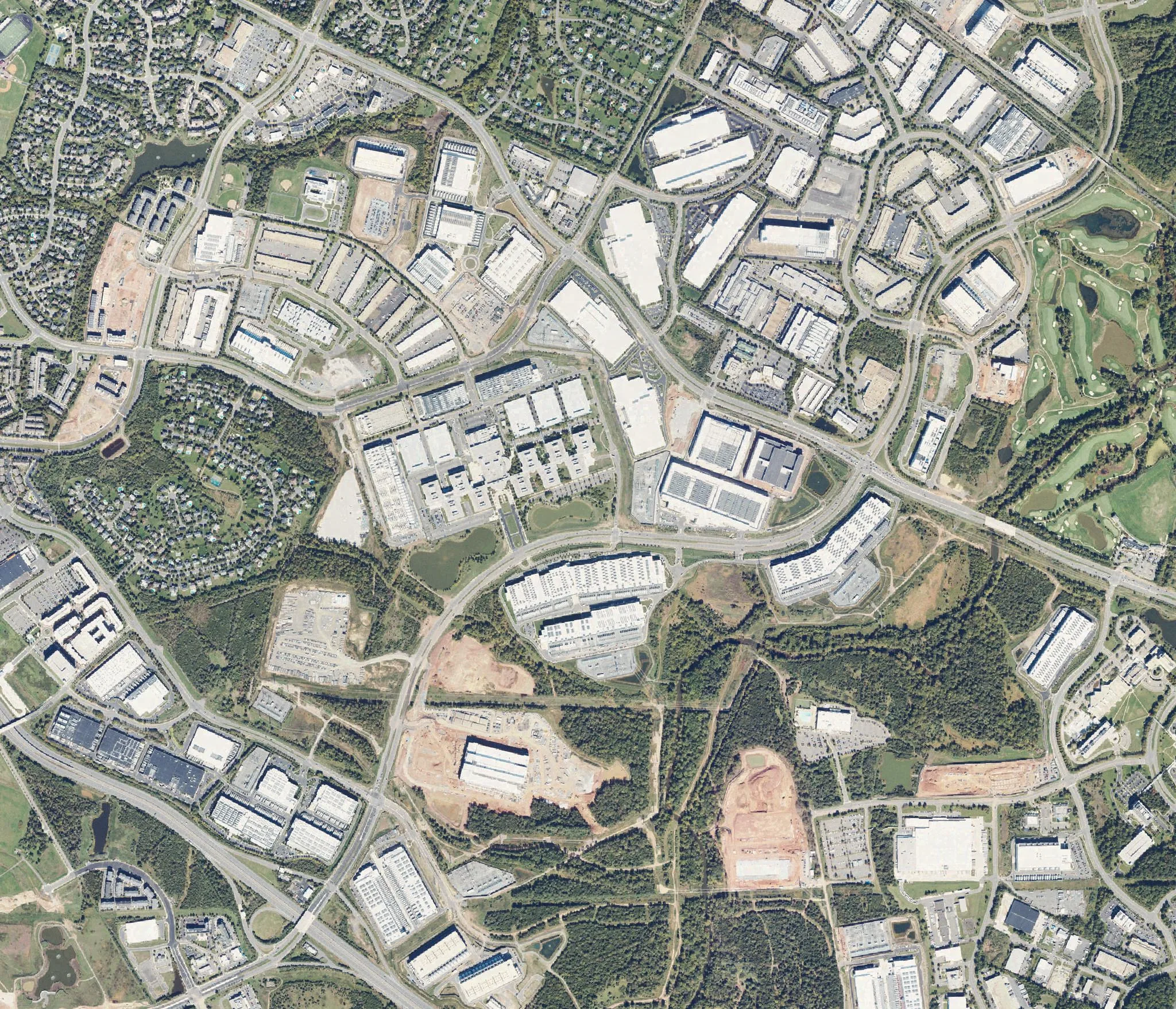 Data center campuses, Ashburn, Virginia