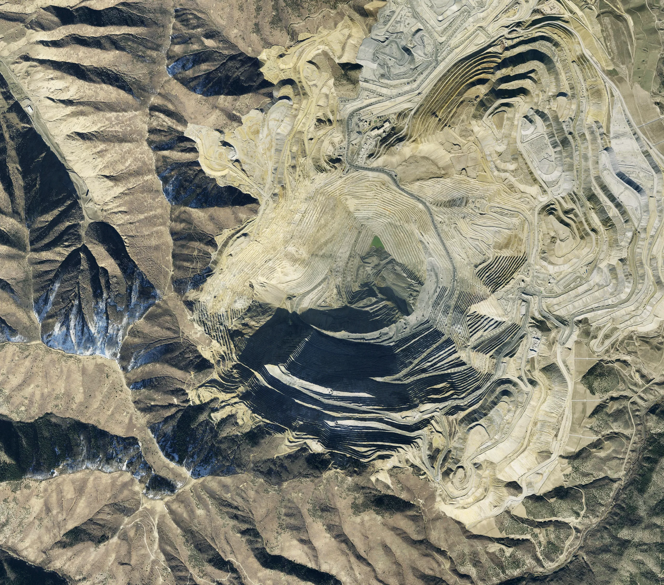Bingham Canyon open-pit copper mine, Utah — where a supply chain begins
