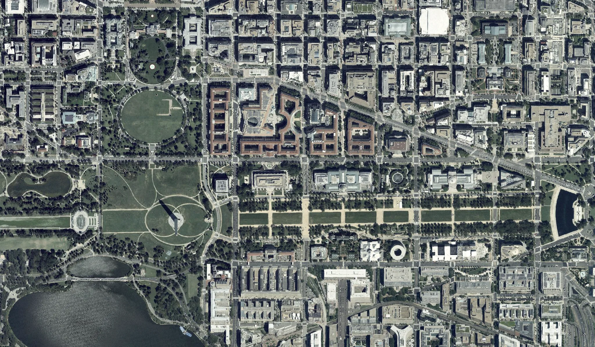 The National Mall and Federal Triangle, Washington, D.C.