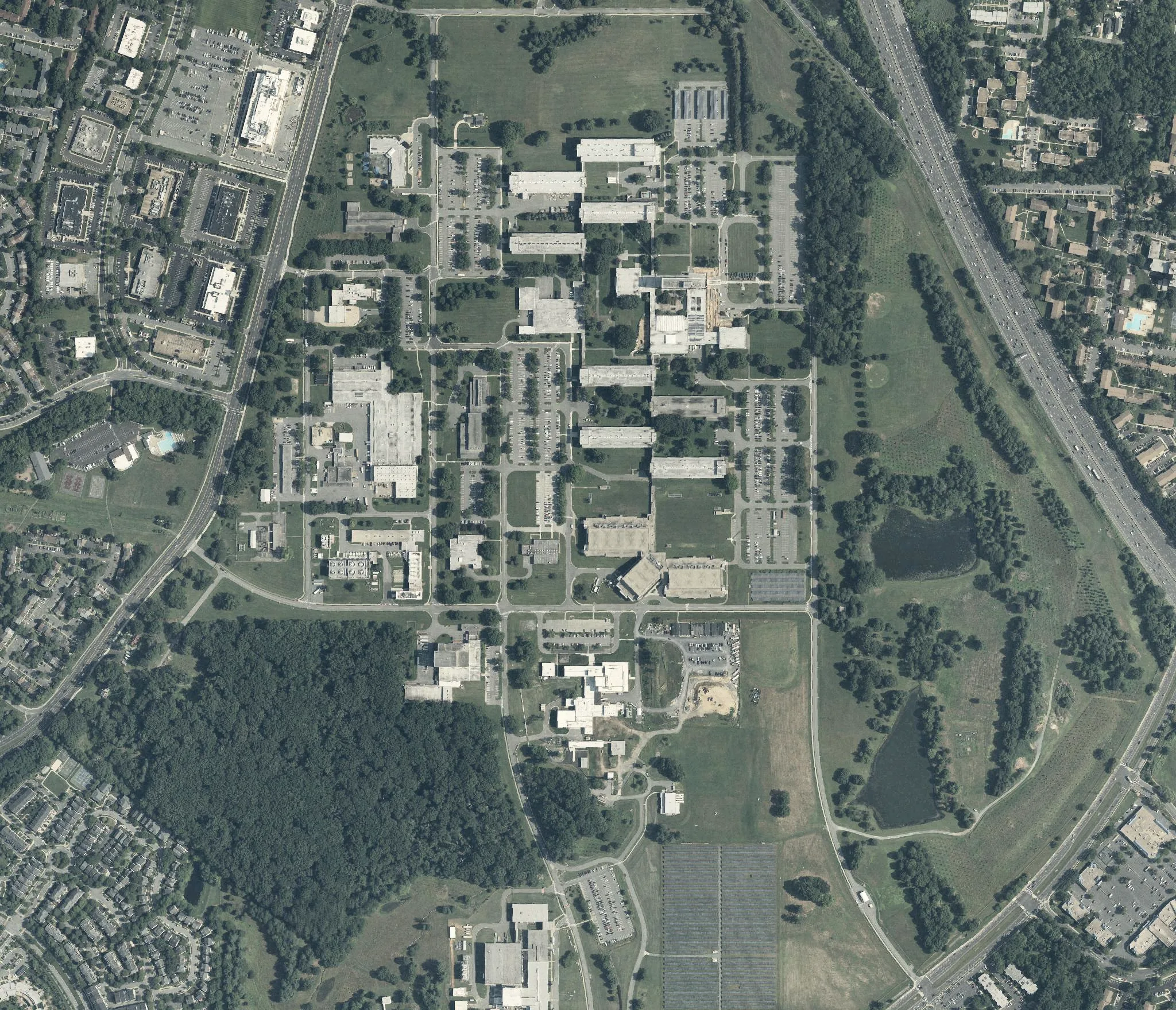 The NIST campus, Gaithersburg, Maryland — where measurement standards are kept