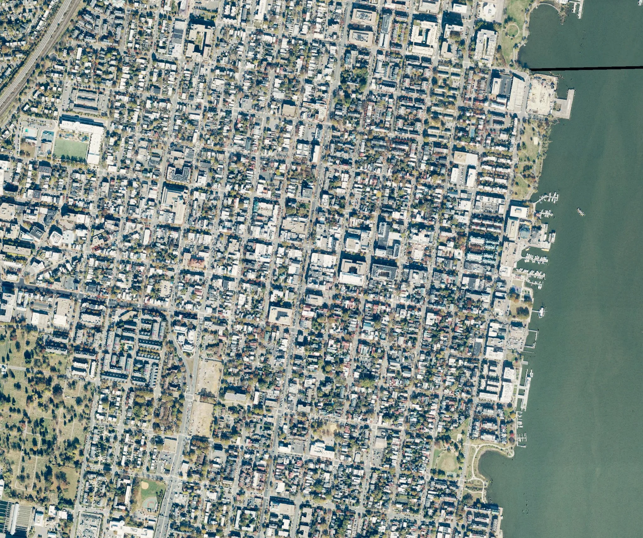 Old Town Alexandria and the Potomac waterfront, Virginia