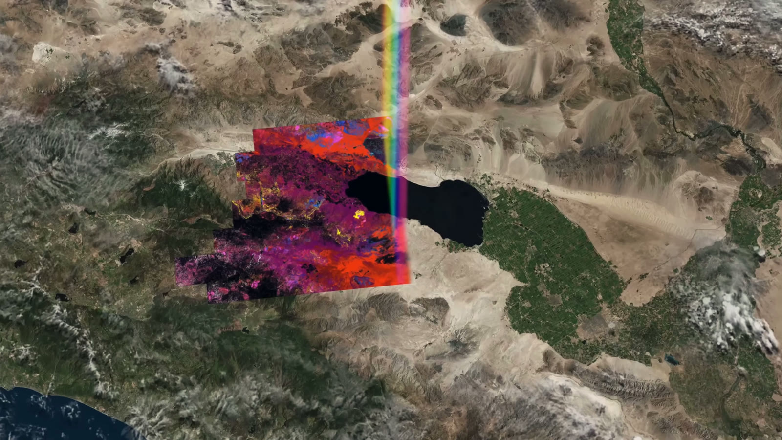 Surface minerals, mapped from orbit — NASA EMIT · NASA Scientific Visualization Studio