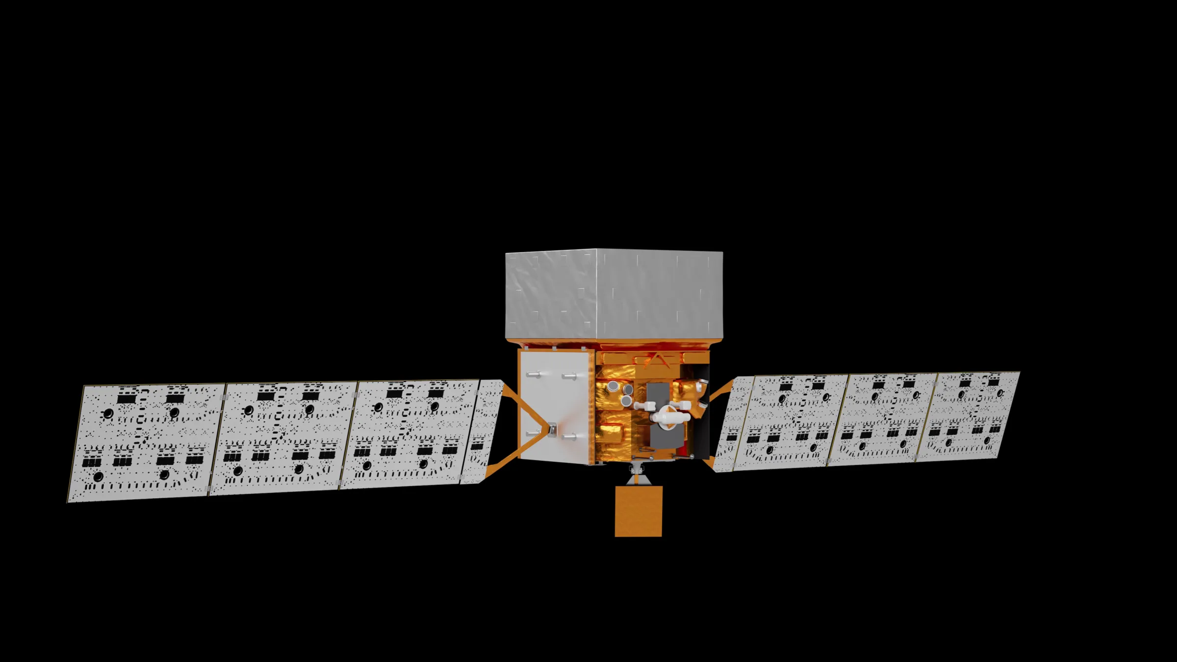 Fermi, three-quarter view — NASA Scientific Visualization Studio